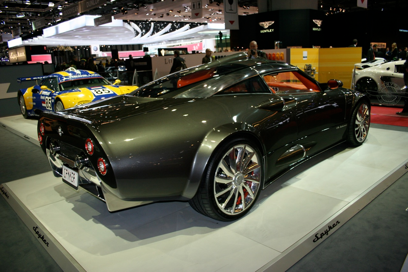 Illustration for article titled Spyker C8 Aileron: Geneva Goes Aeronautical